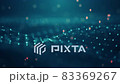 Access control and cyber security concept. Secure data network technology Padlocks and locks on virtual digital screen. Data and information protection protocol. Secure connection. 83369267
