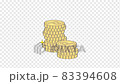 堆疊點coin_transparent 背景 83394608