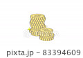 堆積的美元硬幣 83394609