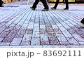 街歩き足元スローモーション 83692111