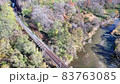 Sekisho Line Kiha (Takinoue-Kawabata) 4K drone aerial view 83763085