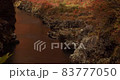 River flowing in the autumn mountains 83777050
