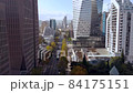 Modern buildings and traffic in the city business center 84175151