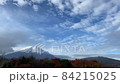 Mt. Fuji time laps in autumn when Kasakumo seems to be formed 84215025