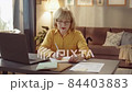 Successful Senior Lady Working 84403883