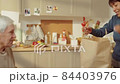 Bringing Products To Senior Man 84403976