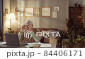 Taking Part In Online Meeting 84406171