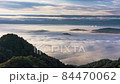 三重と滋賀の県境になる御斎峠の伊賀絶景展望台から見た一面の雲海 84470062