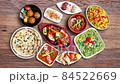 Indian food animated and view from above 84522669