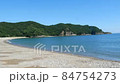 海浪撞擊海灣海岸線 84754273