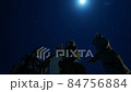 神津島の神々のモニュメントのタイムラプス 84756884