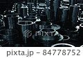 Gears in stock. Parts in stock prepared for assembly of products. 84778752