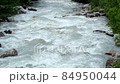 Mountain river in slow motion 84950044