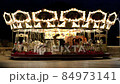 Merry-go-round on the Promenade of the Belgian Seaside resort De Panne 84973141