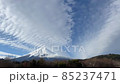 Time lapse of Mt. Fuji and clouds in winter 85237471