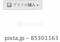 Japanese. Cursor Slides Over and Clicks Insert Pie Chart in Spreadsheet. Mouse Pointer on Device Computer Monitor Screen Clicking Add Circle Graph on Worksheet File For Company Business Assignment or  85301163