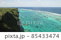 Drone shooting of a magnificent view of Miyakojima, which is off limits 85433474