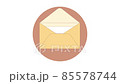 Opened envelope with letter inside 2D animation. Communication, message, e-mail. For topics like information, invitation, report 85578744