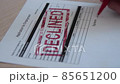 Job seeking problems. Denied employment application 85651200