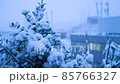 有雪的冬天城市 85766327