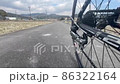 Osaka Takatsuki Hara district farm road bicycle 86322164