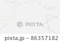 Simple Line Motion Graphic 01 Green (Transparent Background) 4K 86357182