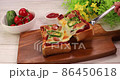 Pizza toast  86450618