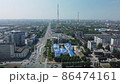 TV towers in Tyumen city. Russia 86474161