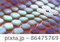 Minimalistic Conceptual Abstract 3D render animation 86475769