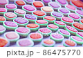 Minimalistic Conceptual Abstract 3D render animation 86475770