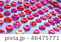 Minimalistic Conceptual Abstract 3D render animation 86475771