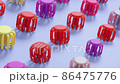 Minimalistic Conceptual Abstract 3D render animation 86475776
