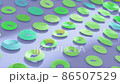 Minimalistic Conceptual Abstract 3D render animation 86507529