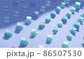 Minimalistic Conceptual Abstract 3D render animation 86507530