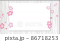 Animation video of cherry blossom petals fluttering down from above Animation video of cherry blossom petals fluttering down from above 86718253