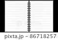 Animation video material that turns white notes Animation video material that turns white notes 86718257