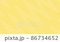 波紋　黄色 86734652