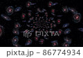 Galaxies in the Universe. Flight through star clusters. 86774934