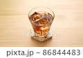 Barley tea in a glass 86844483