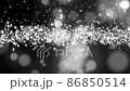 Background CG of glittering particles (black) 86850514