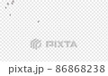 CG animation with pink cherry blossoms and petals flying on a transparent background of the animation codec 86868238