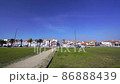 Costa Nova's colorful streets 86888439