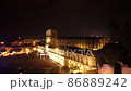 Portugal Alcobaca Monastery Time Laps Evening to Night 86889242