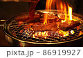網焼き焼肉と炎3 86919927