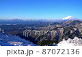 丹沢冬景色 87072136