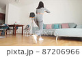 butt workout at home squats with resistance band 87206966