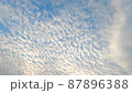 うろこ雲・ひつじ雲・いわし雲／タイムラプス 87896388