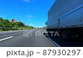 In-vehicle video driving the Gulf Line 87930297