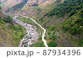 Urubamba river near Machu Picchu in Peru 87934396