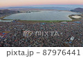 Aerial view of Puno in Peru 87976441
